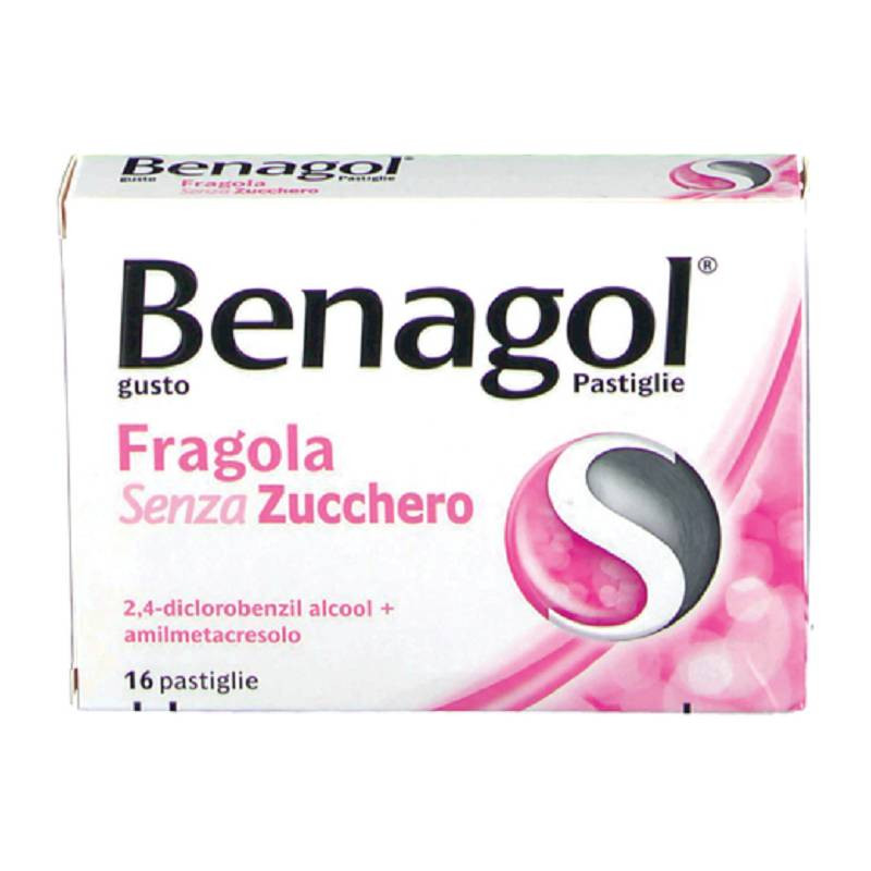 BENAGOL 16 PASTIGLIE FRAGOLA SENZA ZUCCHERO