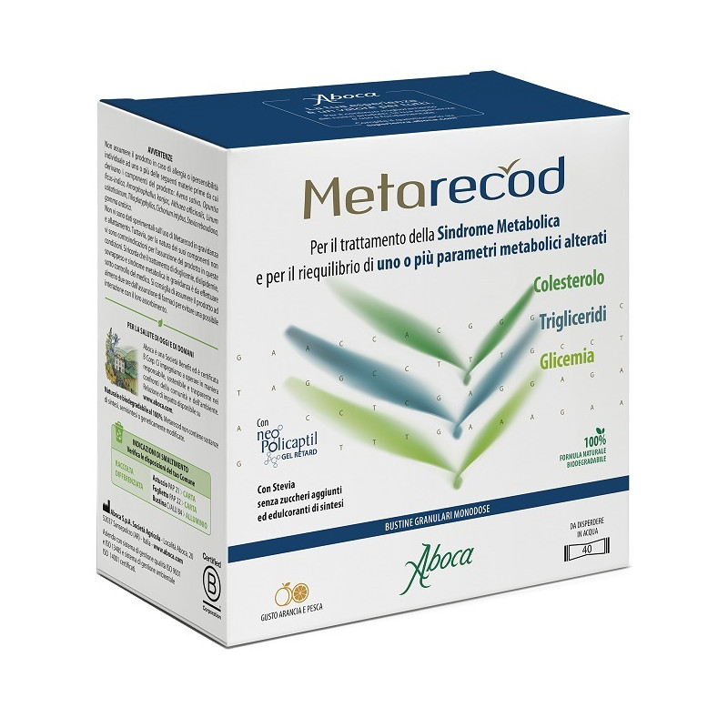 Aboca Metarecod - 40 bustine