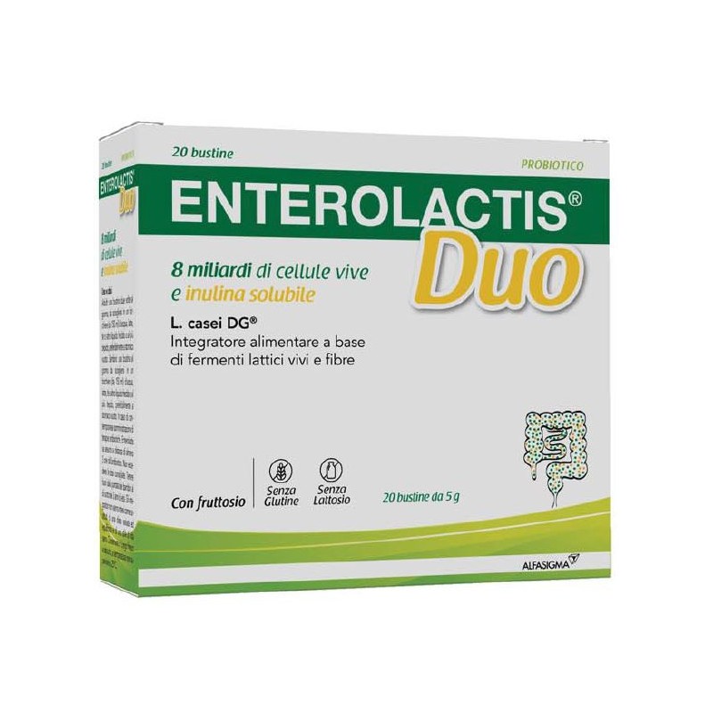 Enterolactis Duo Probiotico - 20bustine