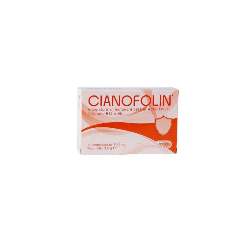 Cianofolin 30 Compresse Rivestite da 300 mg.