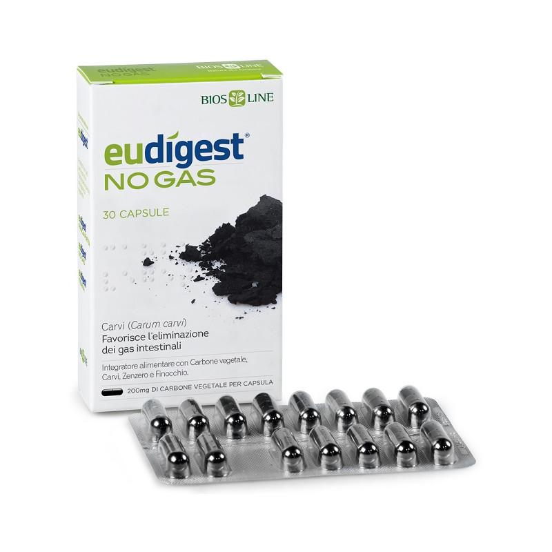 Biosline Eudigest No Gas 30 Capsule Vegetali